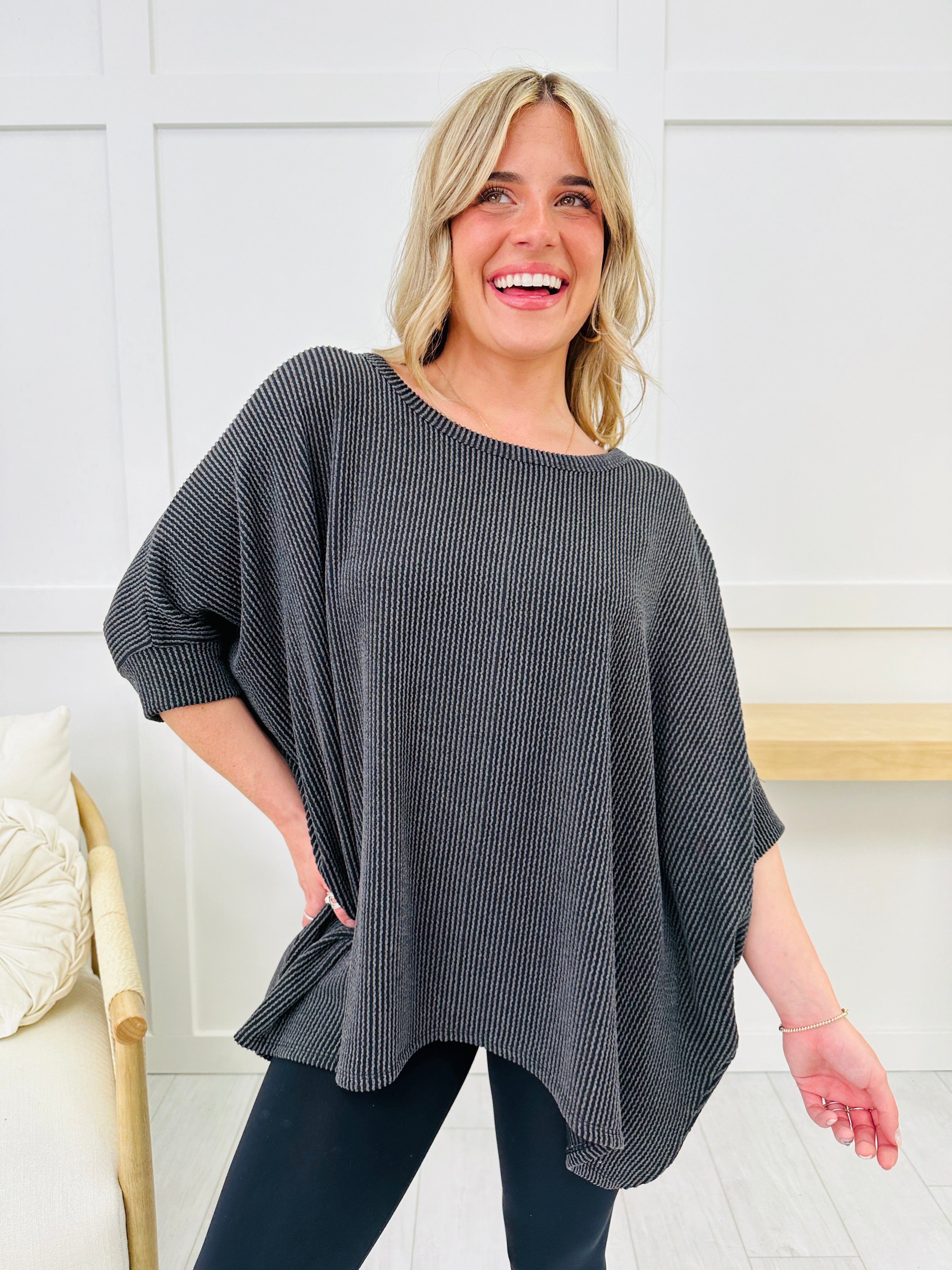 Casual Charm Top- Multiple Colors!