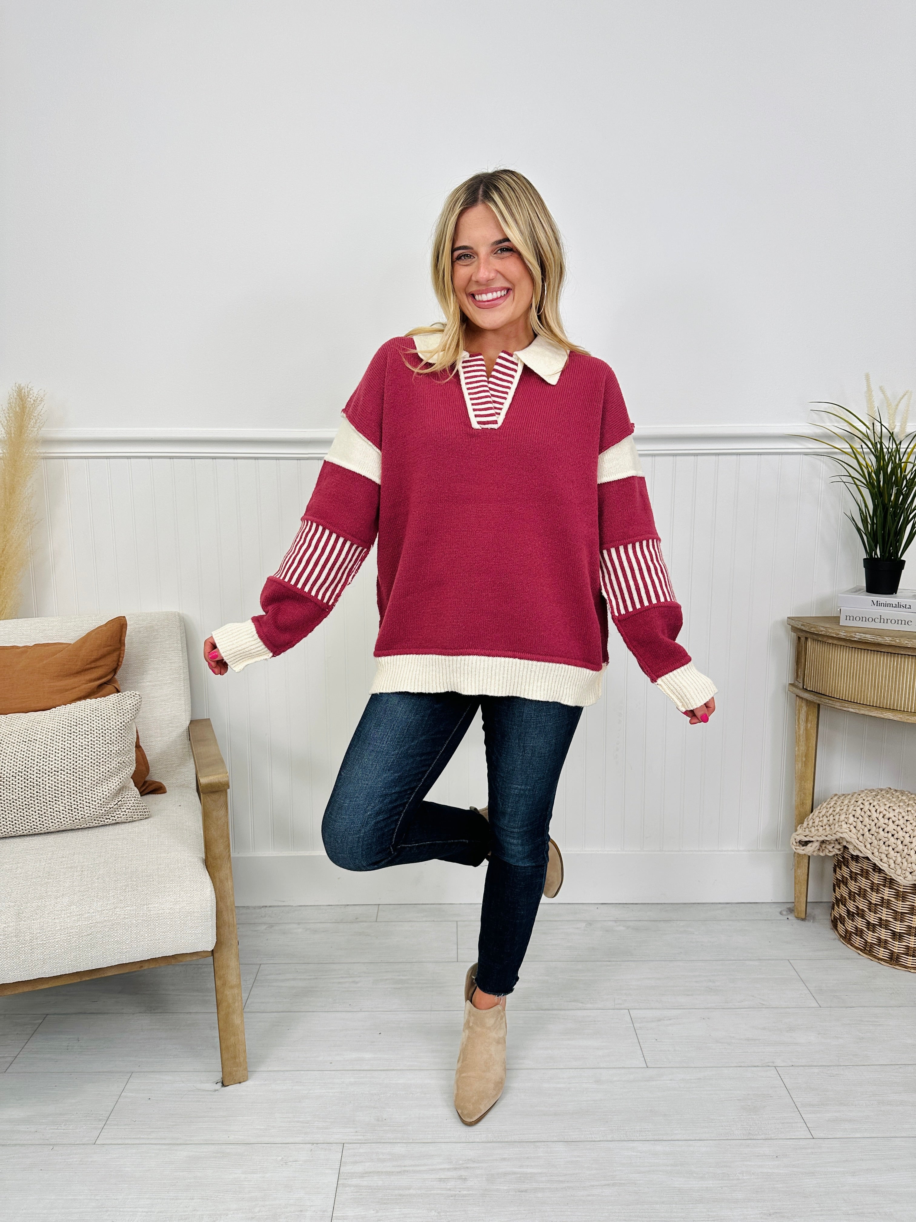 Changing Seasons Sweater--Two Colors!