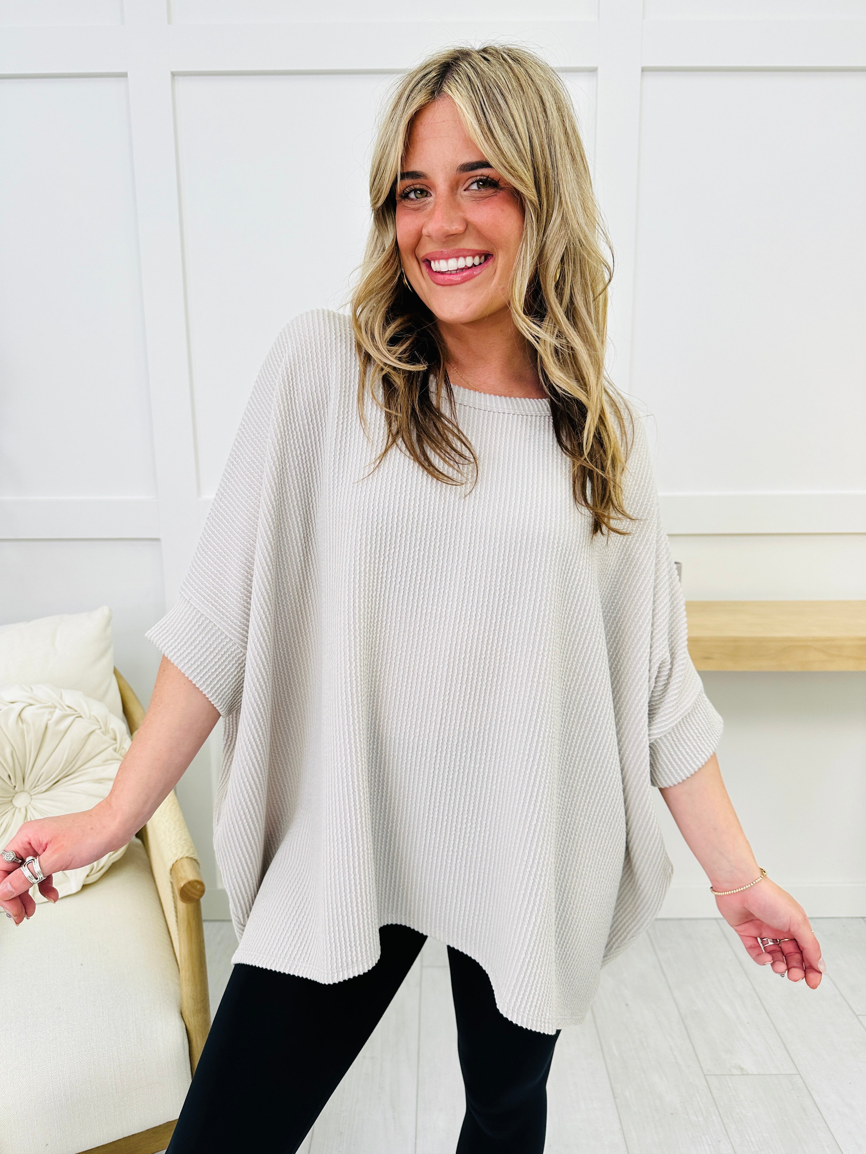 Casual Charm Top- Multiple Colors!