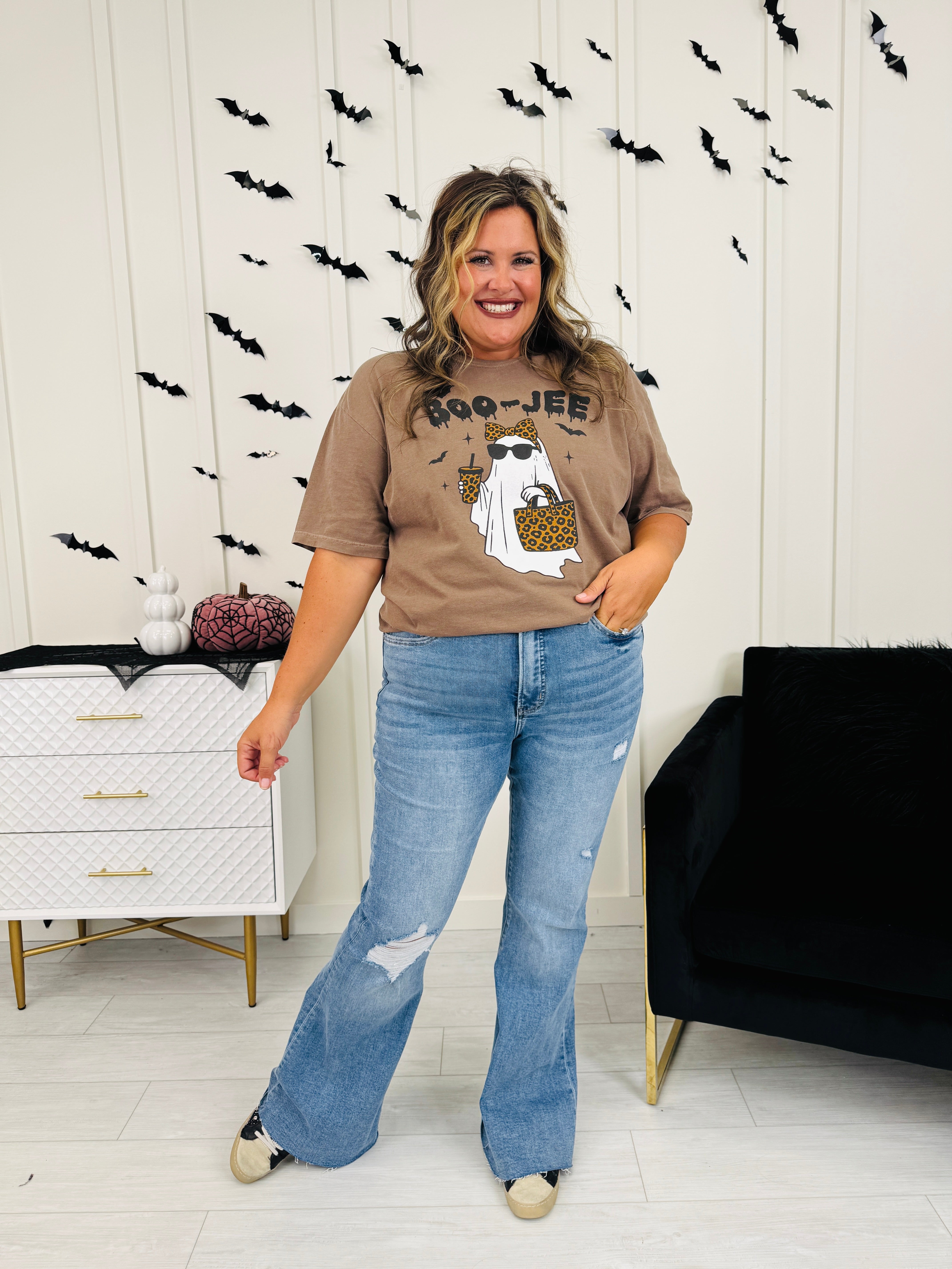 Boo-Jee Graphic Tee-Multiple Colors!