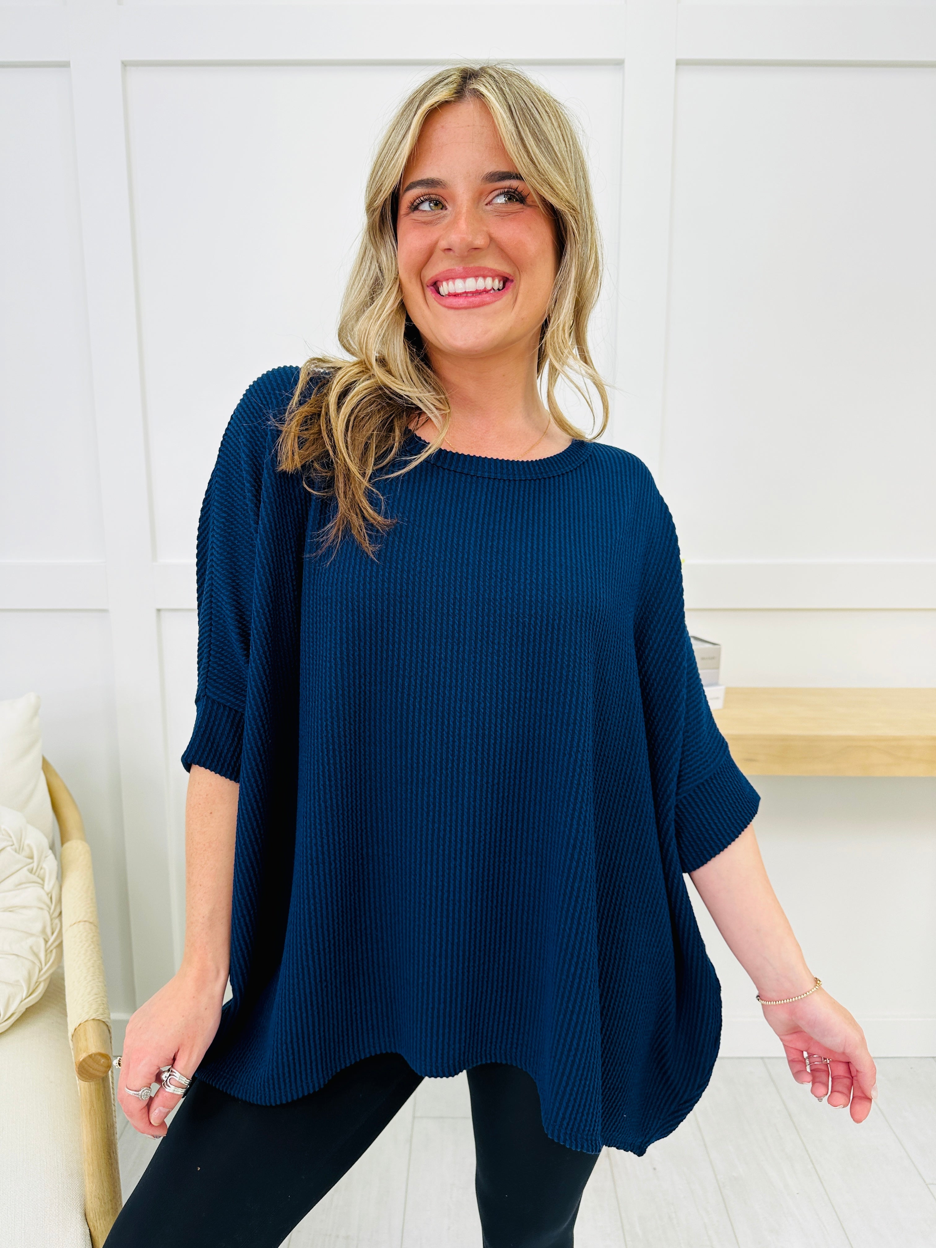 Casual Charm Top- Multiple Colors!