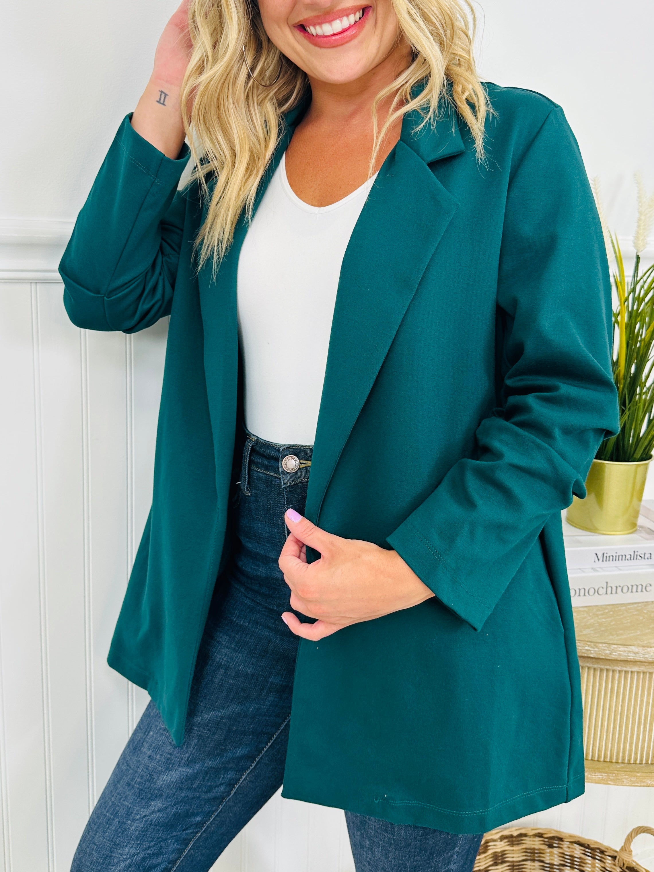 Best Selling Boss Lady Magic Blazer- Multiple Colors!